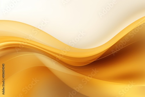 Gold ecology abstract vector background natural flow energy concept backdrop wave design promoting sustainability and organic harmony blank 