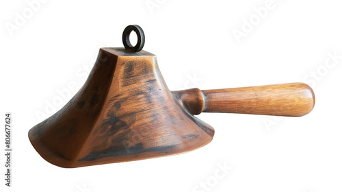 Cowbell on transparent background