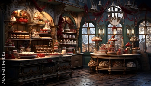 Bakery in the old town of Gdansk, Poland.