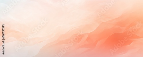 Peach watercolor and white gradient abstract winter background light cold copy space design blank greeting form blank copyspace for design text photo 