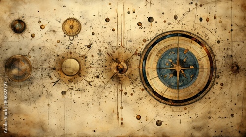 A celestial map of the Northern Hemisphere