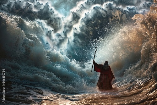 Moses splits the Red Sea A magnificent display of divine deliverance