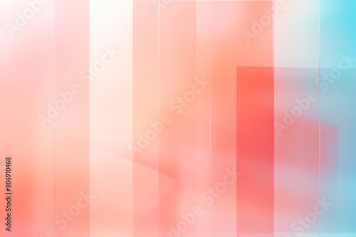 Coral abstract blur gradient background with frosted glass texture blurred stained glass window with copy space texture for display products blank copyspace 