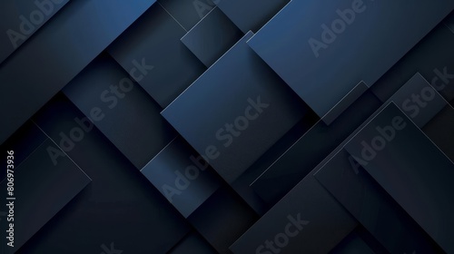 abstract dark blue overlapping shapes digital background