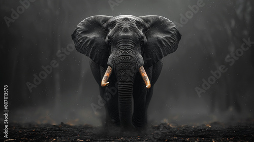 elephant isolated 
