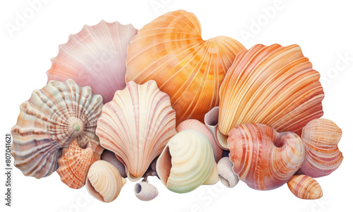 PNG Shells seashell seafood nature.