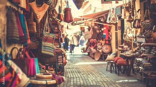 Shopping in Travel - Destinations known for markets and shopping experiences. 