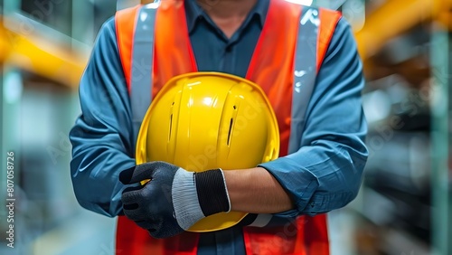 Legal protection for workers rights and safety in the workplace. Concept Worker's Rights, Workplace Safety, Labor Laws, Employee Protections, Occupational Health