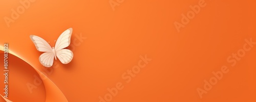 Orange panel wavy seamless texture paper texture background with design wave smooth light pattern on orange background softness soft orangish shade