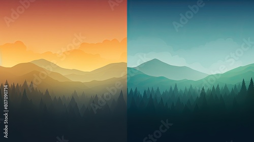 Gradient background transitioning from light to dark shades