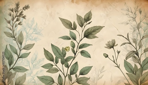 Illustrate a vintage inspired background with fade
