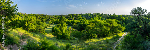 Inviting Trails and Lush Greenery: An Idyllic Texas Nature Park
