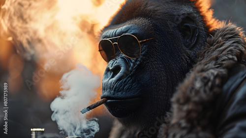 Gorilla Mafia Style Smoking