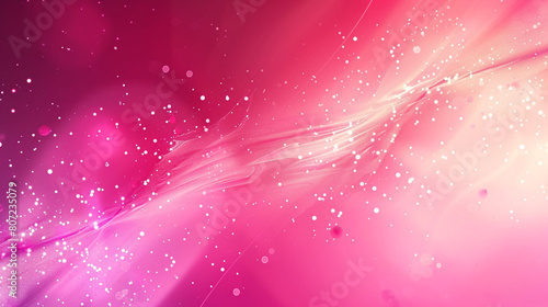Abstract background featuring light gradient splashes from rose pink to hot pink
