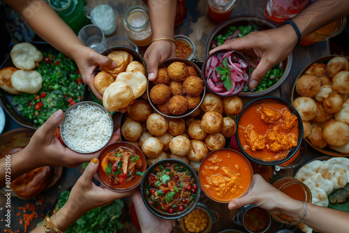 Panipuri or gupchup or golgappa or Pani ke Patake is a type of snack that originated in the Indian subcontinent 