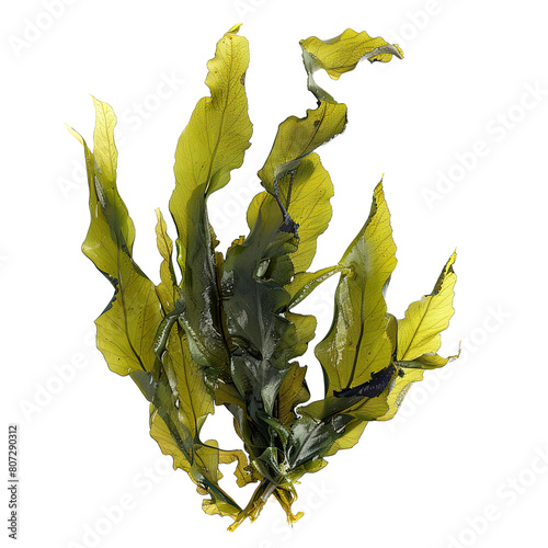 Seaweed isolated on white or transparent background