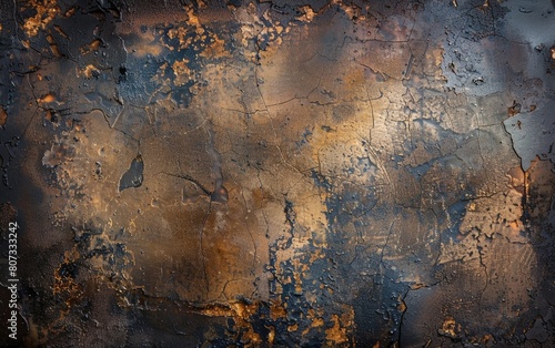 Dark textured grunge background with distressed surface details.