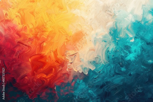 Colorful abstract painting, perfect for artistic projects