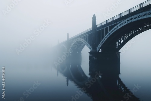 A Bridge in the Middle of a Body of Water