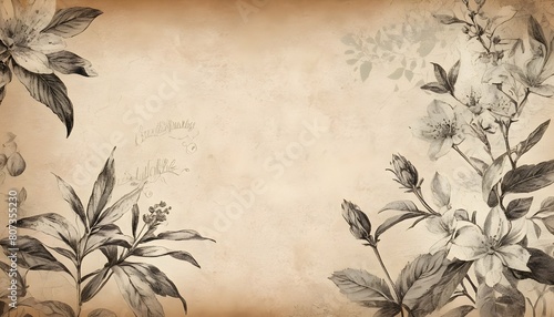 Illustrate a vintage inspired background with fade upscaled 20