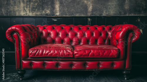 Sofá vermelho de luxo - wallpaper hd