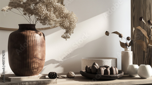 Mesa decorada com itens modernos de luxo - wallpaper HD