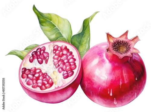 PNG Pomegranate fruit plant food.