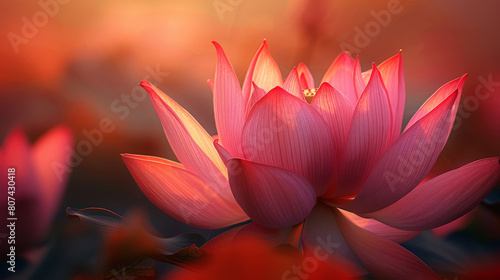 natural beauty, lotus petals unfurl to welcome the sun, showcasing natures beauty and grace in a mesmerizing display of intricacy
