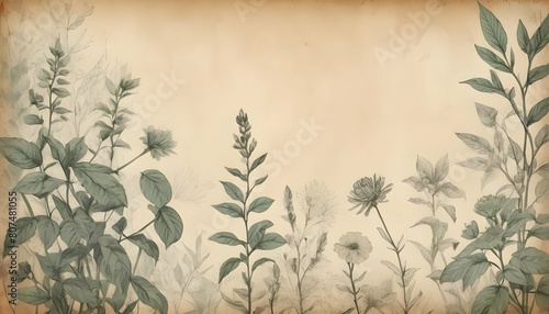 Illustrate a vintage inspired background with fade upscaled 24
