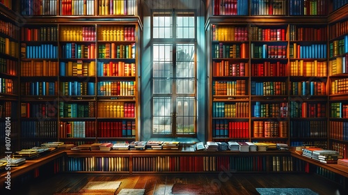 Magnificent Multiple storeys old library