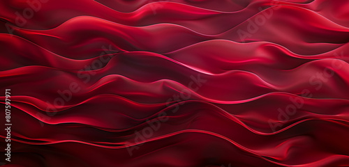 Rich merlot red waves styled as abstract flames ideal for a deep sophisticated background