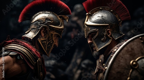 Gladiator confrontation reaches tense deadlock
