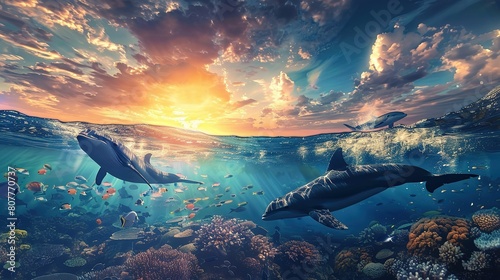 World ocean day UHd wallpaper