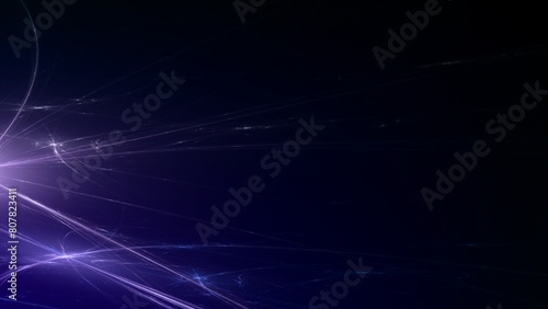 energievoll hell leuchtende Highspeed Internet Verbindungen, Glasfaser, Lichtgeschwindigkeit, FTTH, Breitbandausbau, Datentransfer, Multimedia, Perspektive, Daten, violett, lila, schwarz