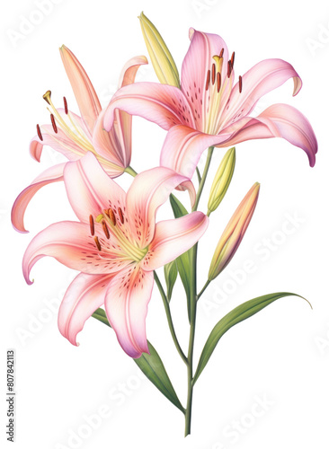 PNG Flower lily blossom drawing.