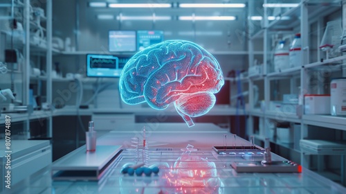 Tech-Enabled Brain Health Diagnostics: 3D Hologram for Healthcare