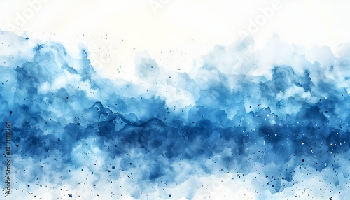 blue abstract clouds sky background, biblical and spiritual religious illustration, sacred scene related to faith and Christianity