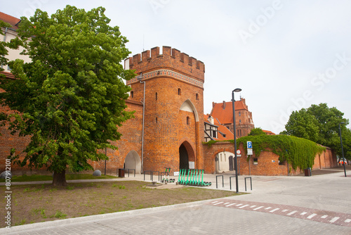 Gotycka brama wpisana do światowego rejestru obiektów dziedzictwa kulturowego, Toruń, Polska
