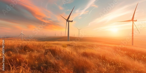 Exploring Sustainable Wind Energy Development: Perspectives from Engineers, Investors, and Technicians. Concept Wind Energy Technology, Sustainable Development, Renewable Energy Investment