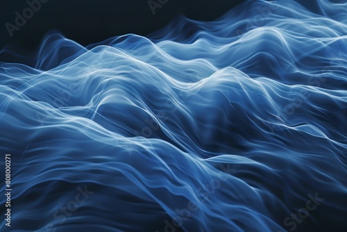 Smooth Blue Waveforms in Serene Motion