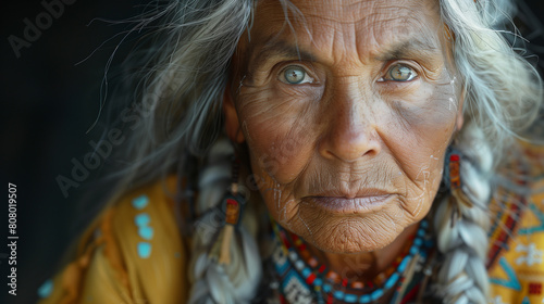 Indian woman.There are many American Indian tribes such as the Sioux, Crow, Ute, Passamaquoddy, Pawnee, Maricopa, Blackfeet, and Salish.