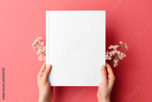 Book hard cover png mockup, transparent design