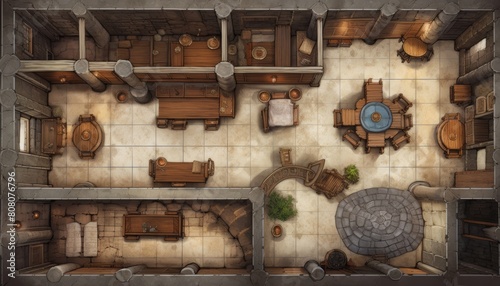 dungeons and dragons top down battlemaps medieval fantasy map dnd