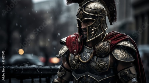 Roman Legionnaire imagines empire's greatness