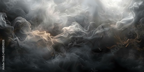 Dark Smoke Cloud Wallpaper Background Featuring Atmospheric Cloud Imagery. Concept Smoke Art, Atmospheric Clouds, Background Wallpaper, Dark Aesthetic, Moody Photography