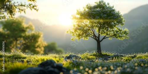 "The Symbolic Meaning of a Tree: Growth, Prosperity, and Sustainable Financial Success through Investment". Concept Symbolism, Tree, Growth, Prosperity, Financial Success, Investment