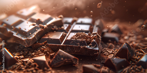 chocolate, bar, melted, splash, dark background, close-up, selective focus, dessert, sweet, indulgence, cocoa, confectionery, temptation, delicious, treat, gourmet, luxury, food, brown, indulgent, ric