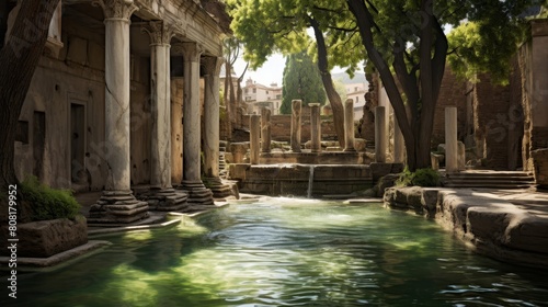 Sacred spring in a Roman temple sought for healing powers