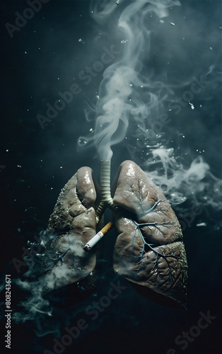 폐 흡연 담배 건강