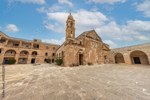 Assyrian church in Midyat. Mor Yakup Monastery, Church Salhe Baristepe Midyat Mardin.